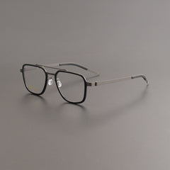 Teerayut Titanium Rectangle Glasses Frame