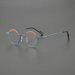 Nardo Titanium Round Glasses Frame