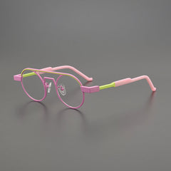 Naldo Pilot Titanium Glasses Frame