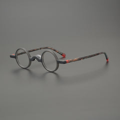 Faer Small Round Acetate Glasses Frame