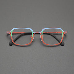 Bebe Square Titanium Glasses Frame