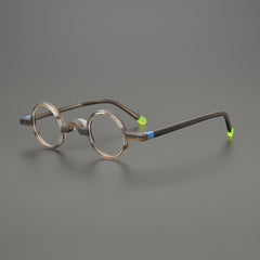 Faer Small Round Acetate Glasses Frame