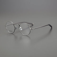 Kun Vintage Round Titanium Glasses Frame