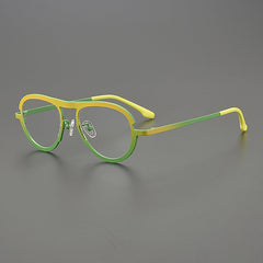 Faraj Pilot Titanium Glasses Frame