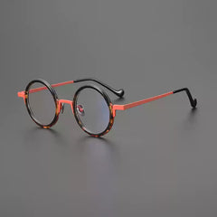 Kynon Titanium Acetate Round Glasses Frame