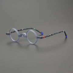 Faer Small Round Acetate Glasses Frame