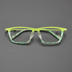 Fuller Rectangle Titanium Glasses Frame