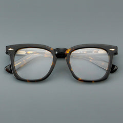 Taro Retro Square Acetate Glasses Frame