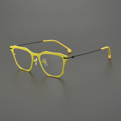 Makolm Square Titanium Glasses Frame