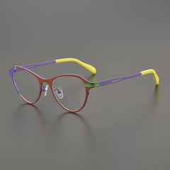 Nanci Cat Eyes Titanium Glasses Frame