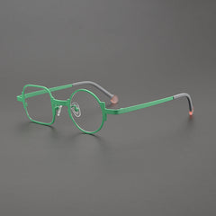 Jun Retro Titanium Glasses Frame