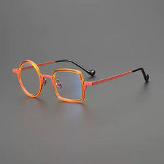 Piers Titanium Acetate Round Glasses Frame