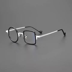 Piers Titanium Acetate Round Glasses Frame