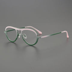 Faraj Pilot Titanium Glasses Frame