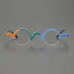 Shaw Round Acetate Glasses Frame