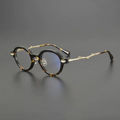 Plato Retro Oval Acetate Oversize Glasses Frame