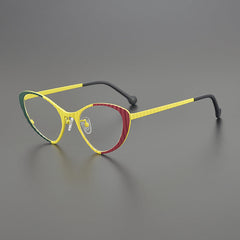 Ranya Cat Eyes Titanium Glasses Frame