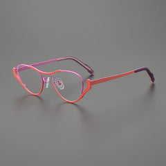 Raine Cat Eyes Titanium Glasses Frame