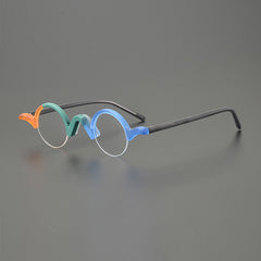 Shaw Round Acetate Glasses Frame