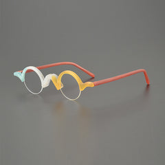 Shaw Round Acetate Glasses Frame