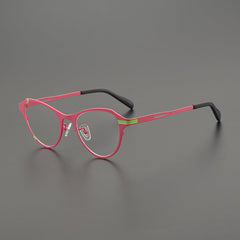 Nanci Cat Eyes Titanium Glasses Frame