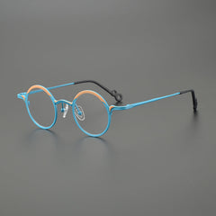 Nardo Titanium Round Glasses Frame