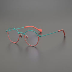 Kellen Round Titanium Glasses Frame