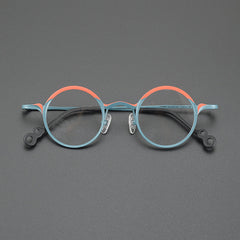 Nardo Titanium Round Glasses Frame