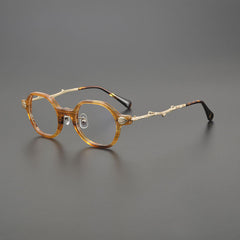 Fido Retro Round Acetate Oversize Glasses Frame