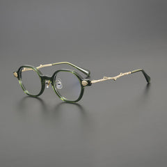 Fido Retro Round Acetate Oversize Glasses Frame