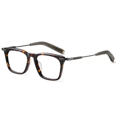 Eran Vintage Acetate Square Glasses Frame