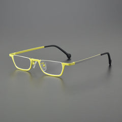 Lamond Retro Semi Titanium Glasses Frame