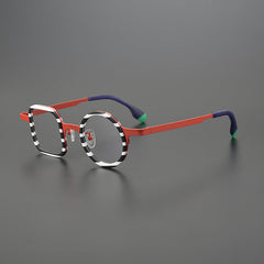 Fausto Titanium Acetate Glasses Frame