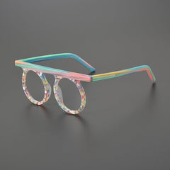 Tale Acetate Round Retro Glasses Frame