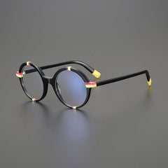 Oberon Acetate Round Retro Glasses Frame