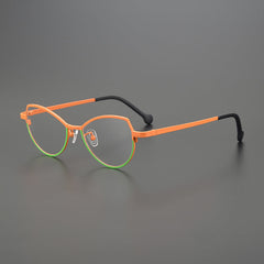 Janan Cat Eyes Titanium Glasses Frame