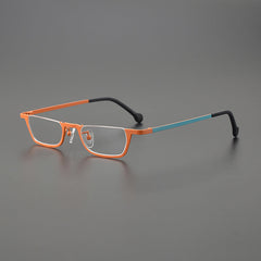 Lamond Retro Semi Titanium Glasses Frame