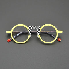 Ramiro Acetate Round Glasses Frame