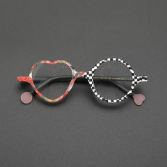 Heath Unique Heart Acetate Glasses Frame