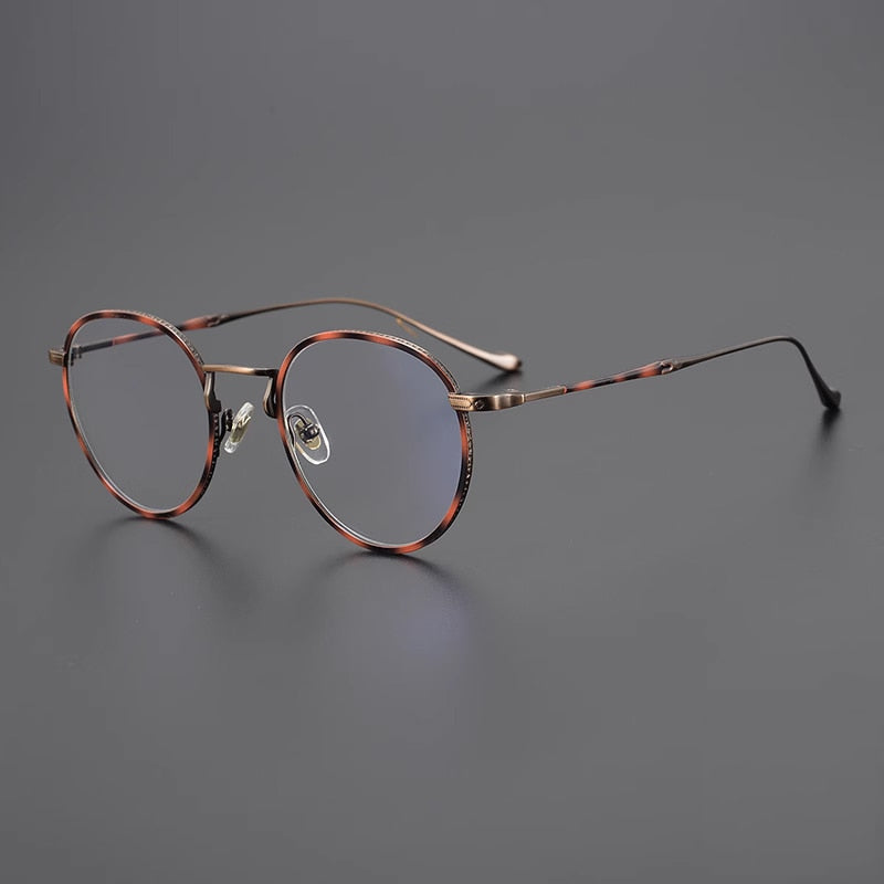 Ediva Vintage Titanium Glasses Frame – Fomolooo