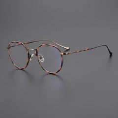 Ediva Vintage Titanium Glasses Frame