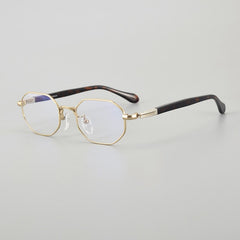 Matilda Titanium+Acetate Legs Rectangle Glasses Frame