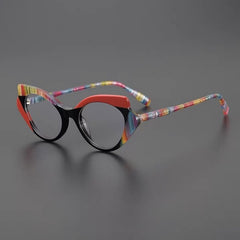 Clyde Acetate Cat Eye Glasses Frame