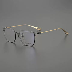 Ebrar Ultra Light Titanium Rectangle Glasses Frame