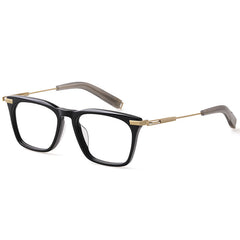 Eran Vintage Acetate Square Glasses Frame