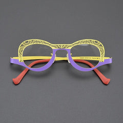 Blythe Personality Small Titanium Glasses Frame Round Frames Southood 