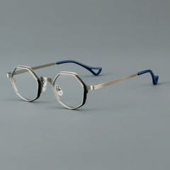 Paris Unisex Polygon Glasses Frame