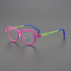 Carlota Cat Eyes Titanium Glasses Frame Cat Eye Frames Southood Pink 