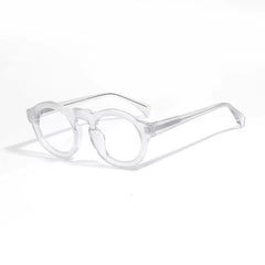 Clark Vintage Acetate Glasses Frame Round Frames Southood Clear 