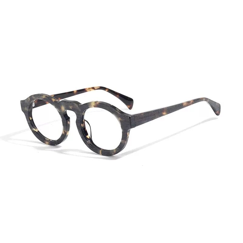 Clark Vintage Acetate Glasses Frame Round Frames Southood Tortoiseshell 